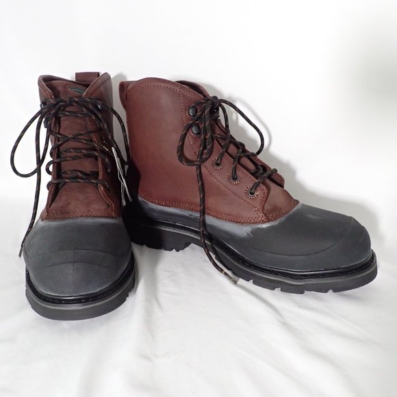 HYTEST Men's 11W work boots NWT/Steel toe/6" WPF shell/K13772/Brown lace up. - Picture 2 of 9